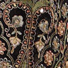 Midnight Blue Paisley Embroidered Sequined Saree
